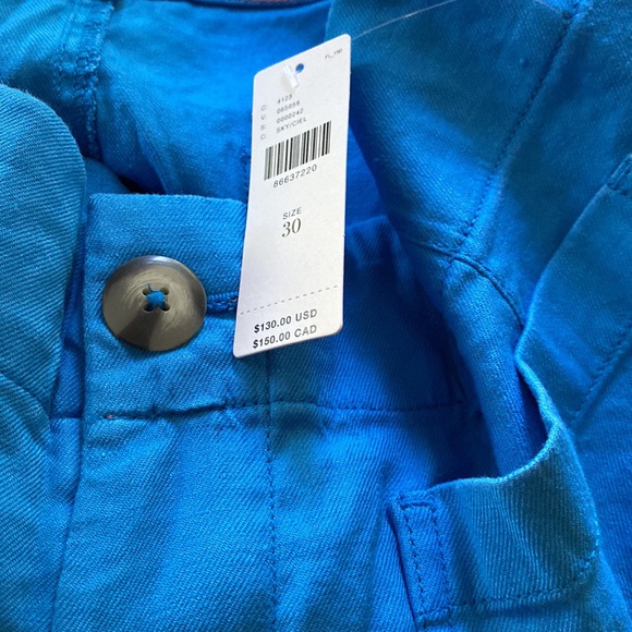 Anthropologie The Colette Cropped Wide-Leg Pants by Maeve Linen Edition - Picture 2 of 8